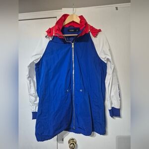 Ralph Lauren Women's Raincoat L Blue